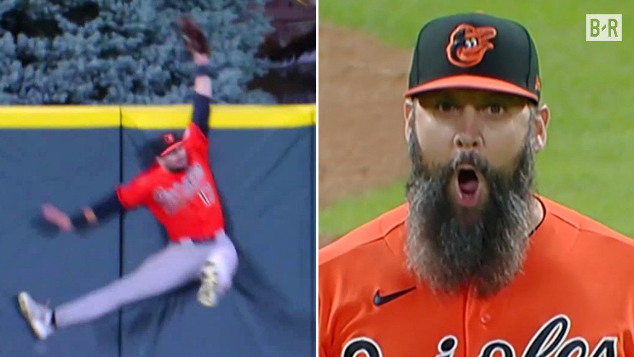 UNBELIEVABLE Home Run Robbery to End the Game