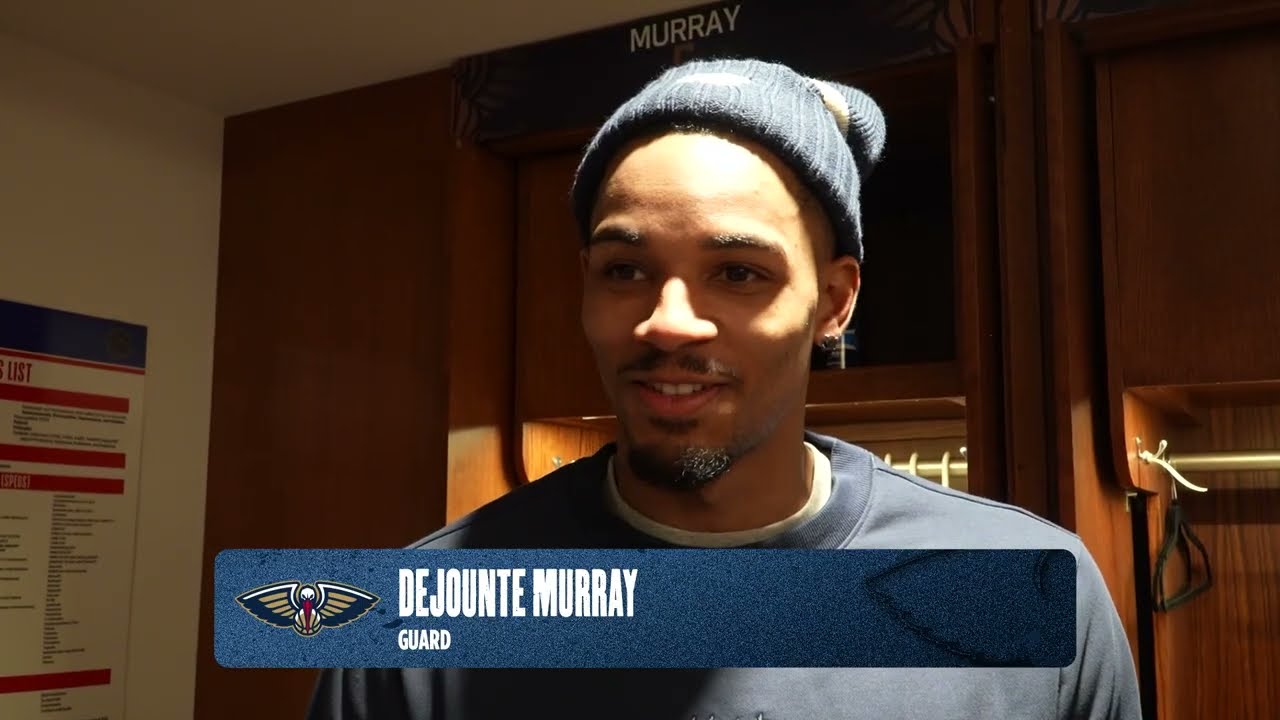 Dejounte Murray on winning momentum, Brandon Ingram | Pelicans-Raptors Postgame Interview 3/11/26