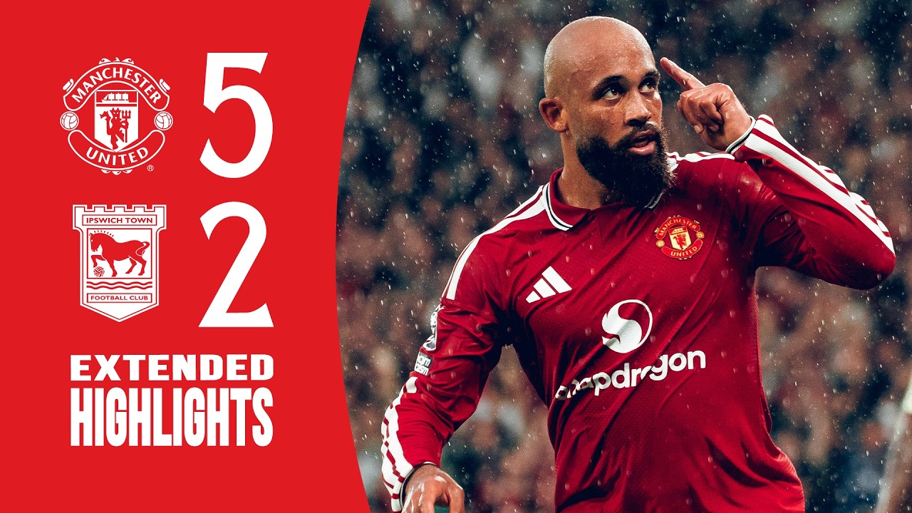 This Is Old Trafford! | Man Utd 5-2 Ipswich | Extended Highlights background