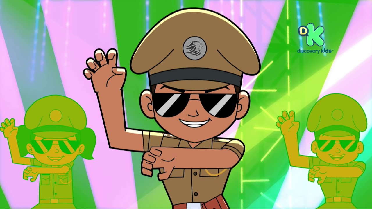 Little Singham Songs | Kids Music | Kids Songs | Cartoon Songs | Kids Music Video - Discovery Kids India background