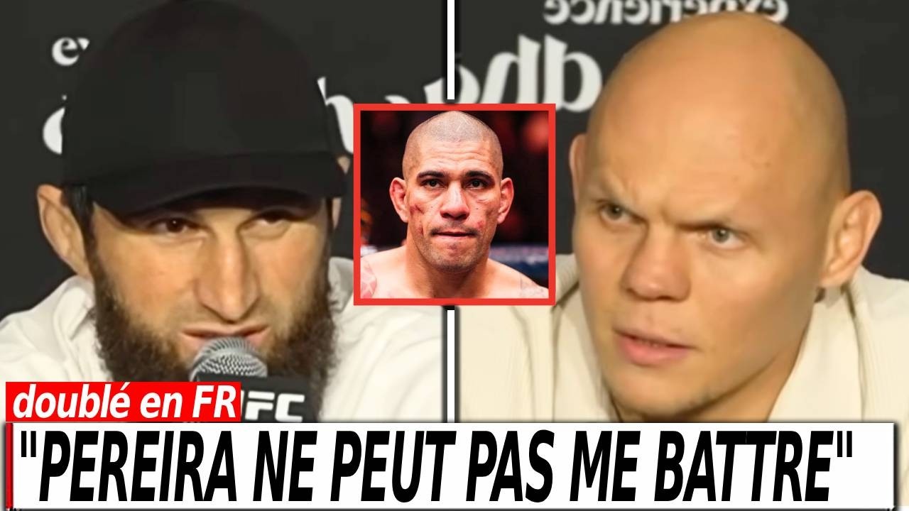 Ankalaev répond à Alex Pereira : « Il ne peut pas me battre » | Ankalaev VS Guskov conférence en FR