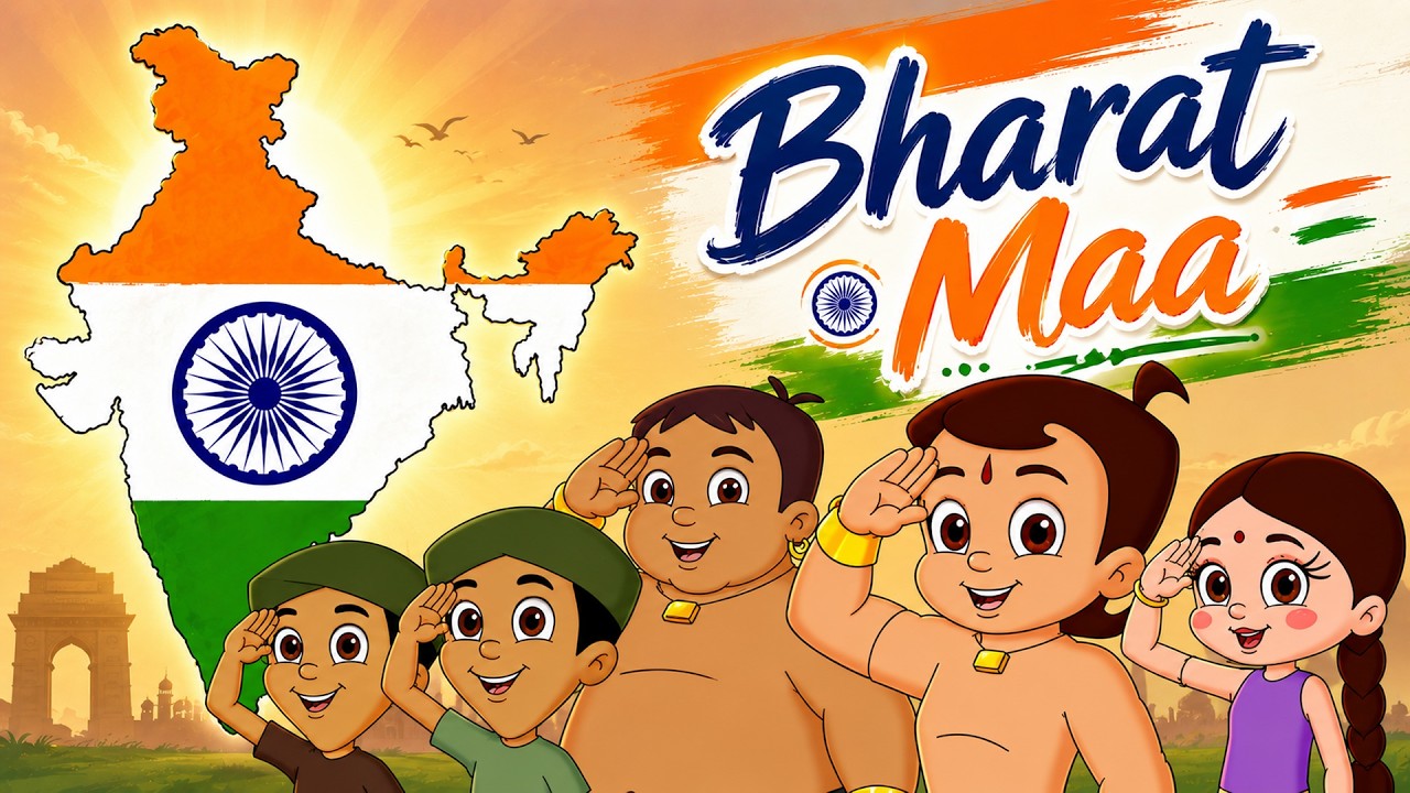 Chhota Bheem & Krishna's Adventures background