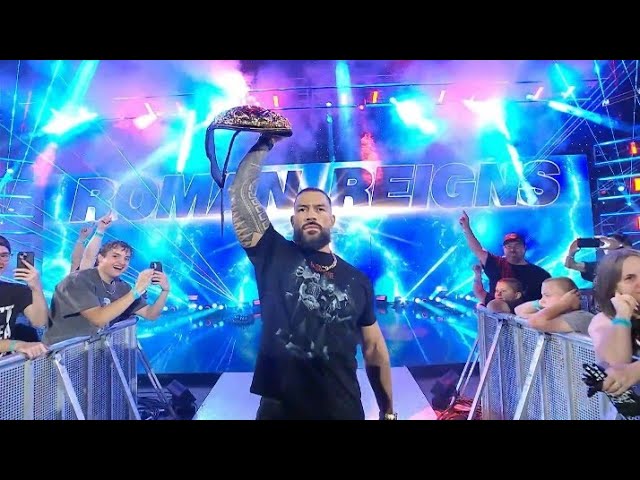 WWE Roman Reigns Entrance _ WWE Raw 31 August 2026 background