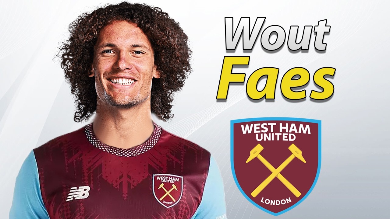 Wout Faes ● Welcome to West Ham 2026 ⚒🇧🇪 Best Defensive Skills & Passes background