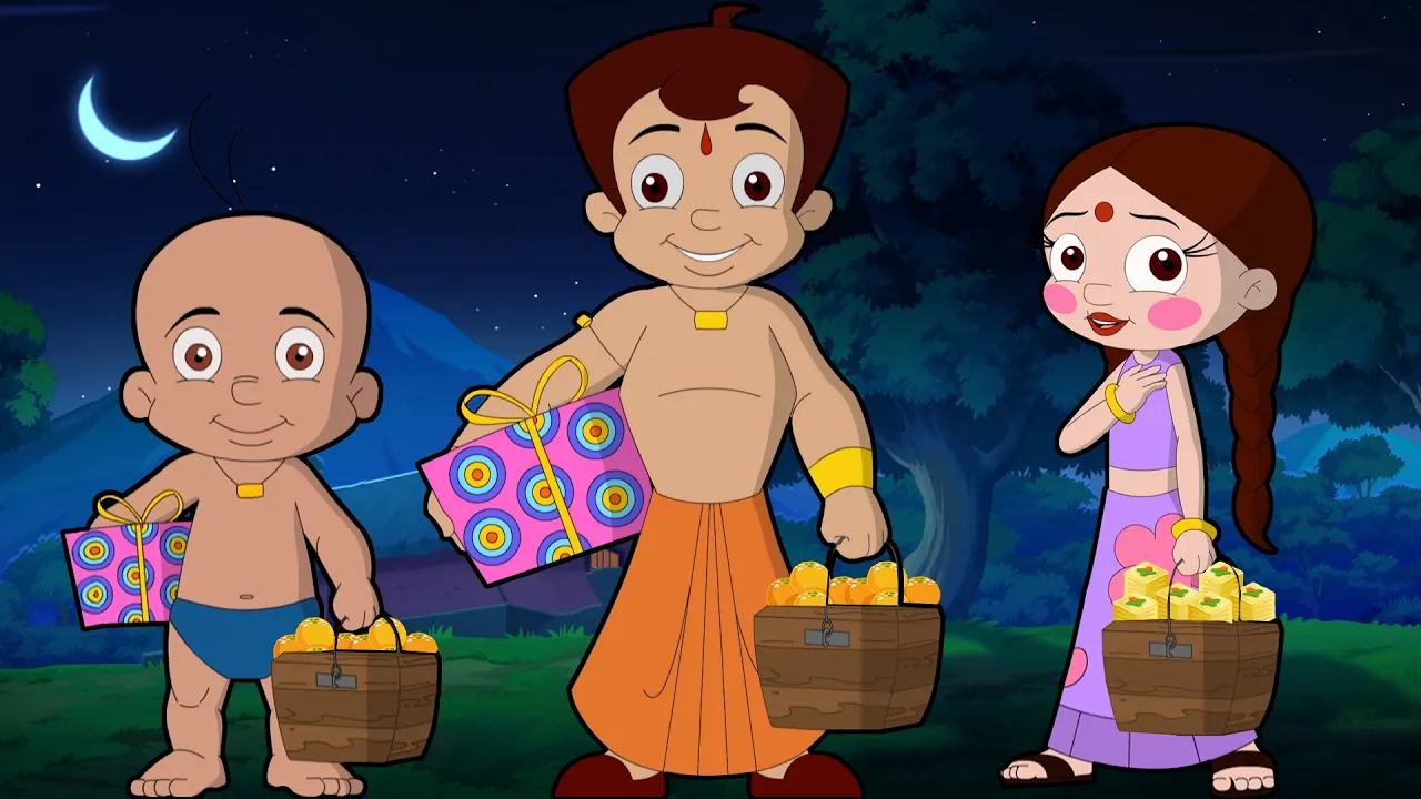 Chhota Bheem and The Throne of Bali-Movie Exclusive Trailers background