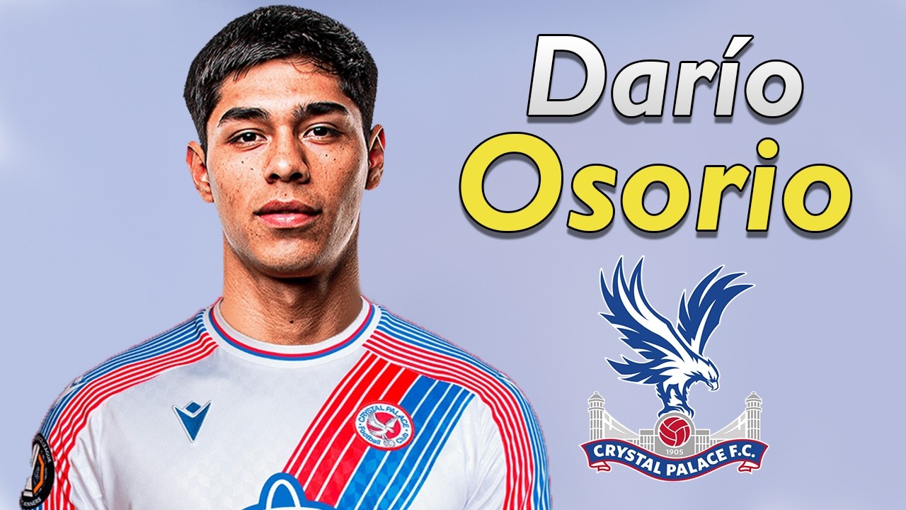 Darío Osorio ● Welcome to Crystal Palace 2026 🔴🔵🇨🇱 Best Goals & Skills background