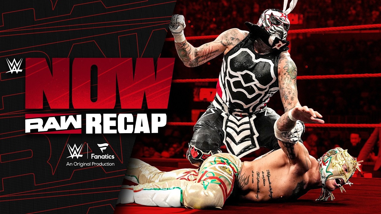 Royce Keys directs attack on Bloodline, Penta set to challenge Roman Reigns | Raw Recap: WWE Now background