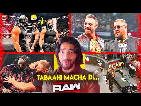 'Ye Kon Log Haiđ„·đ€Ż' New Faction Debuts, Bloodline Chaos, Oba/Bron Signing - WWE Raw Highlights background