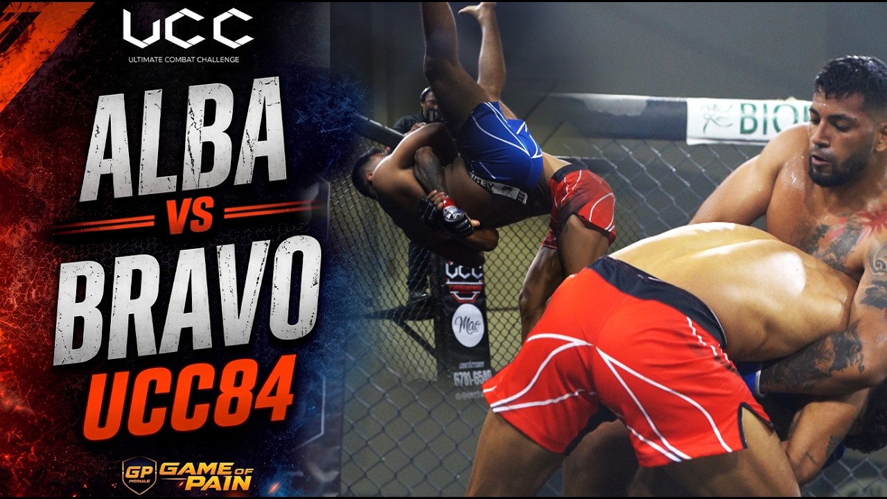 🥊 MMA DE ALTO NIVEL 🔥 Brandon Alba 🇵🇦 vs Víctor Bravo 🇨🇴 | UCC 84 background