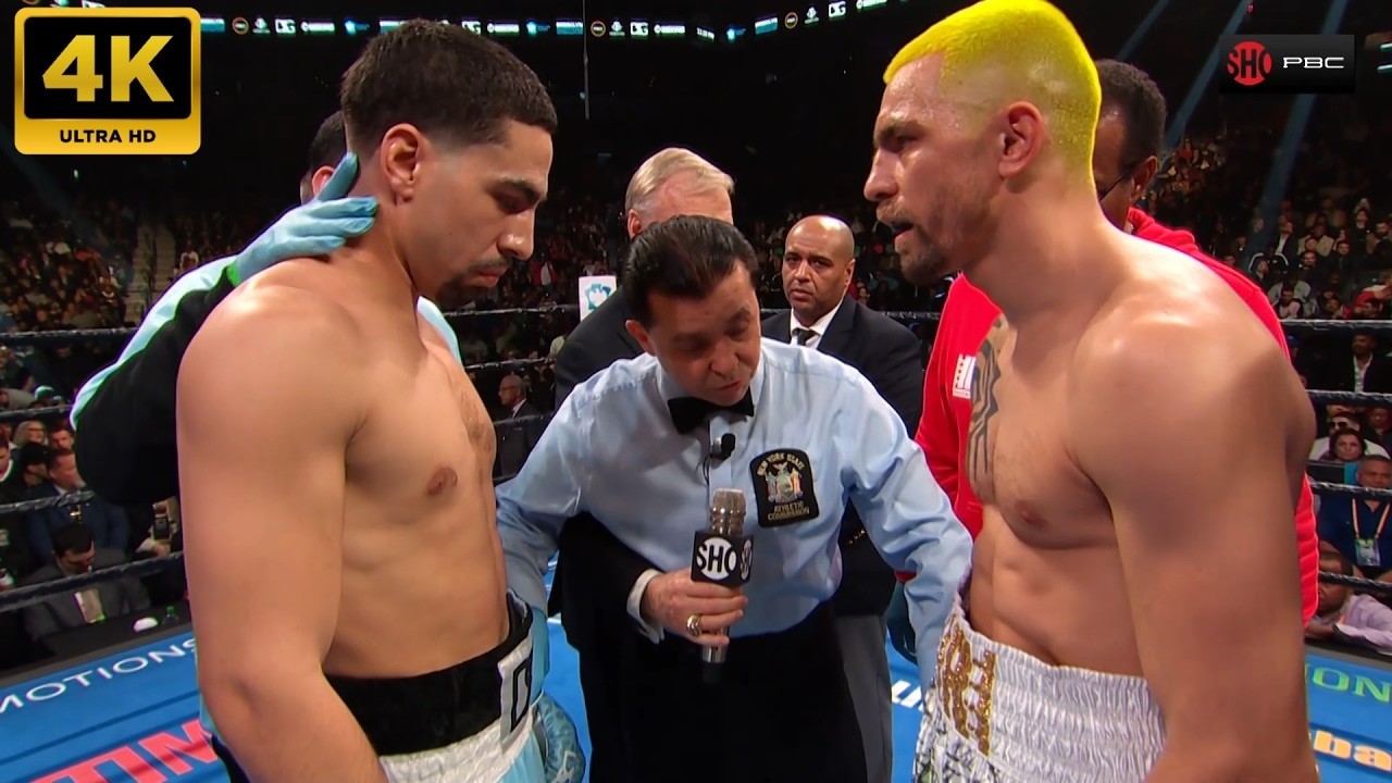 Danny Garcia Vs. Ivan Redkach | 4K - FULL HIGHLIGHTS #boxing #sports background
