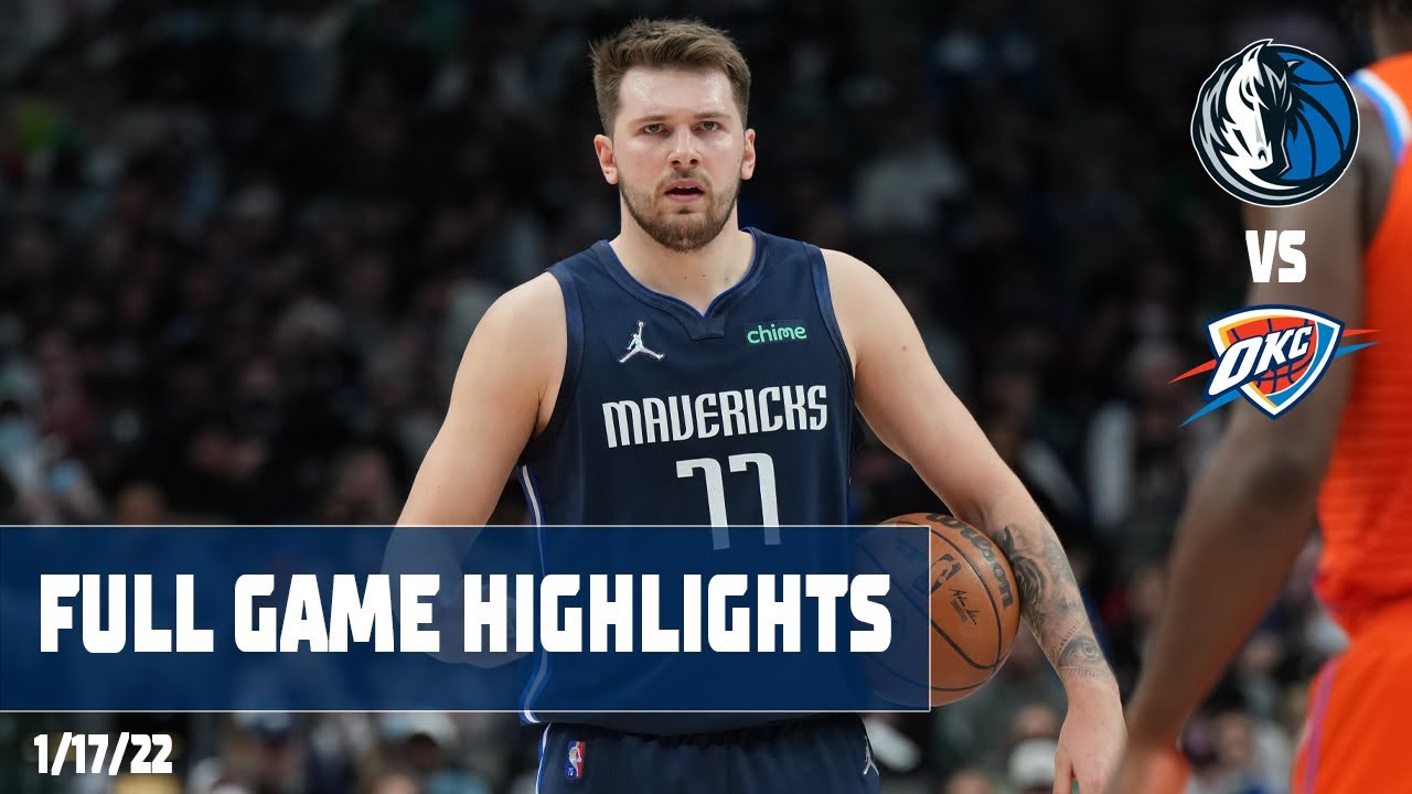 Luka Doncic (20 points, triple-double) Highlights vs. OKC Thunder background