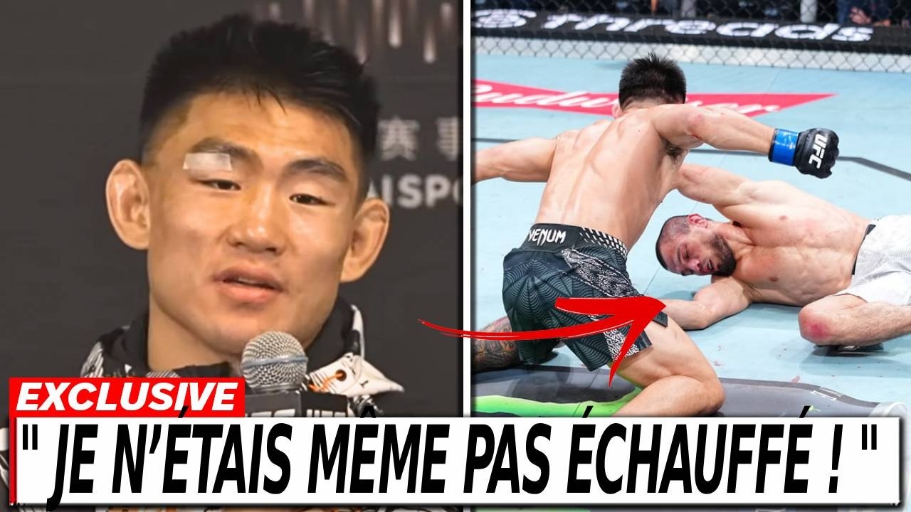« C'était trop facile ! » 😳 Song Yadong VS Umar Nurmagomedov : UFC SHANGAI conférence en FR