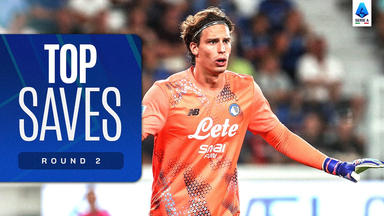 TOP SAVES ЁЯзд From the Serie A Round 2 | 2026/27 background