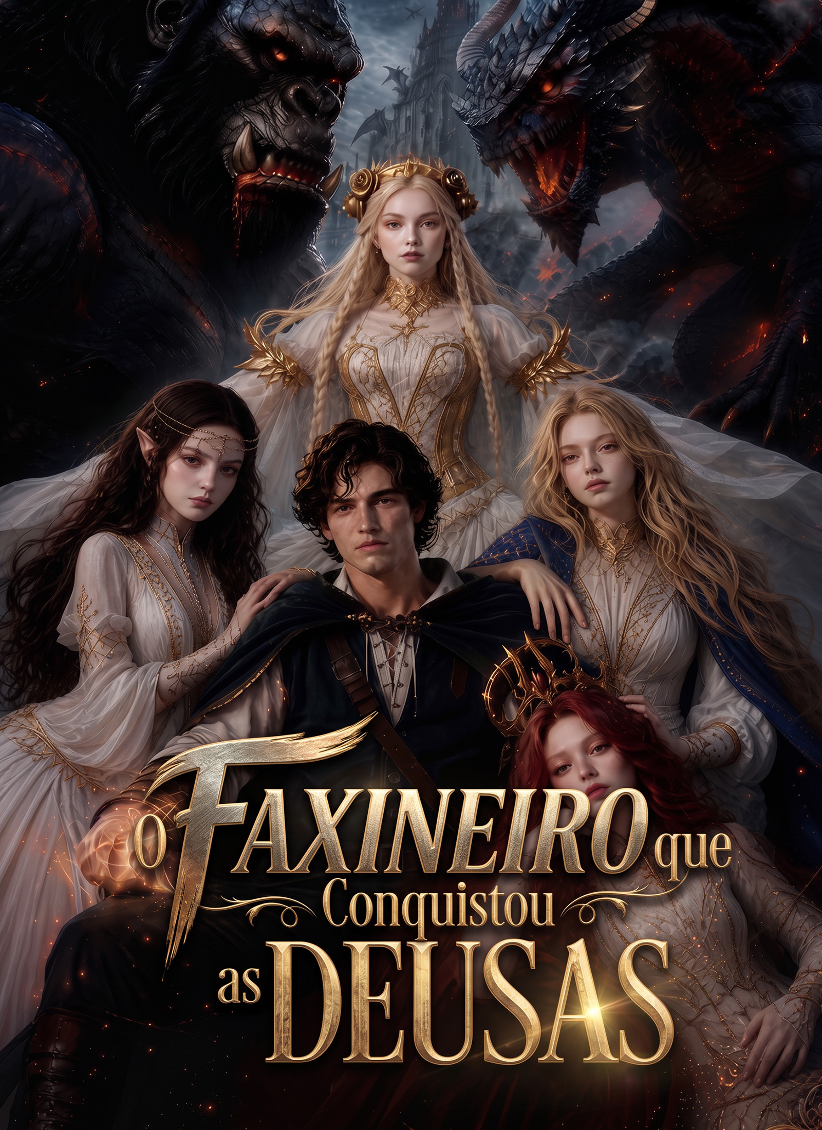 O Faxineiro que Conquistou as Deusas poster