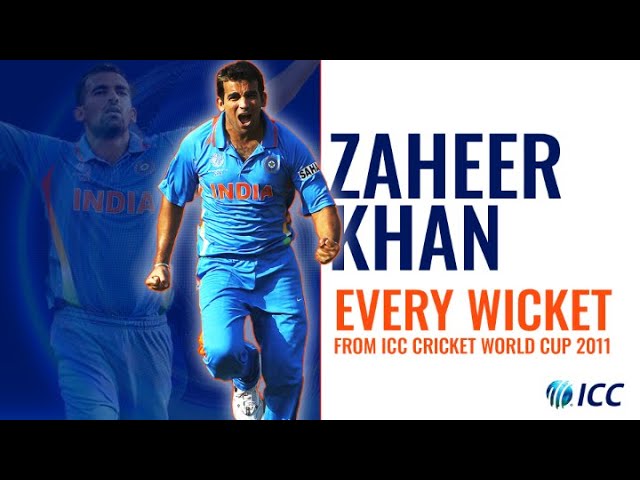 Every Zaheer Khan wicket from the 2011 Cricket World Cup background