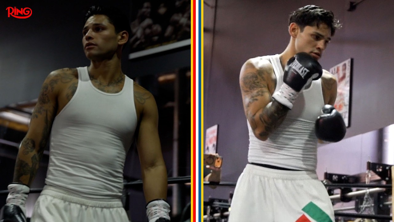 Ryan Garcia FULL MEDIA WORKOUT For Conor Benn Fight