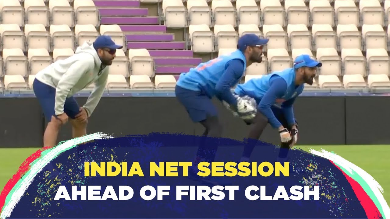 India net session: Karthik keeps, Bhuvneshwar bats.