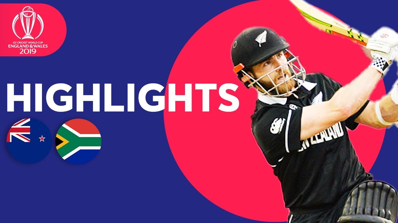 Final Over Drama! | New Zealand vs South Africa | ICC Cricket World Cup 2019 - Match Highlights background