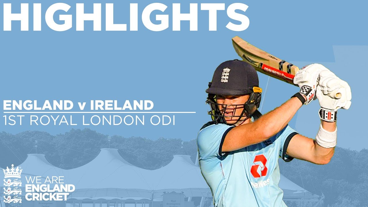 England v Ireland - Highlights | Billings Hits Best Ever Score After Willey Takes 5 | 1st ODI 2020 background
