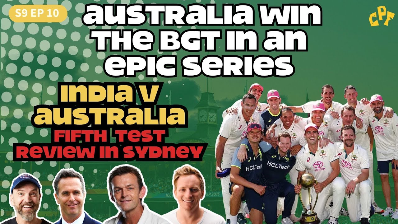 Was the 2024/25 Border-Gavaskar Trophy the best series of all time? - Season 9 Episode 10 background