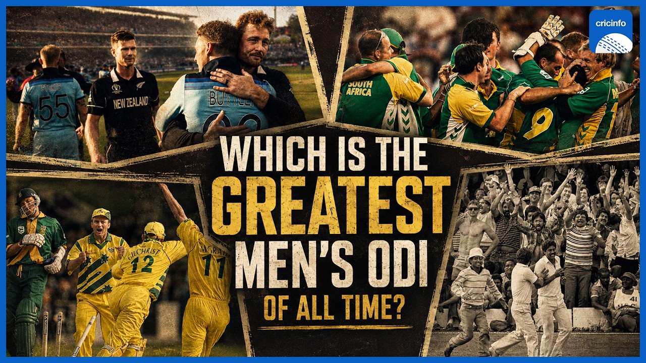 ODIs at 5000: Which is the greatest men's ODI ever played?