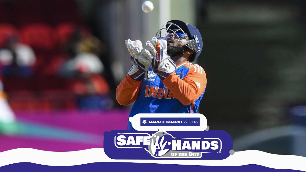 T20 World Cup 2024 | #MarutiSuzukiArena Safe Hands of the Day - #RishabhPant