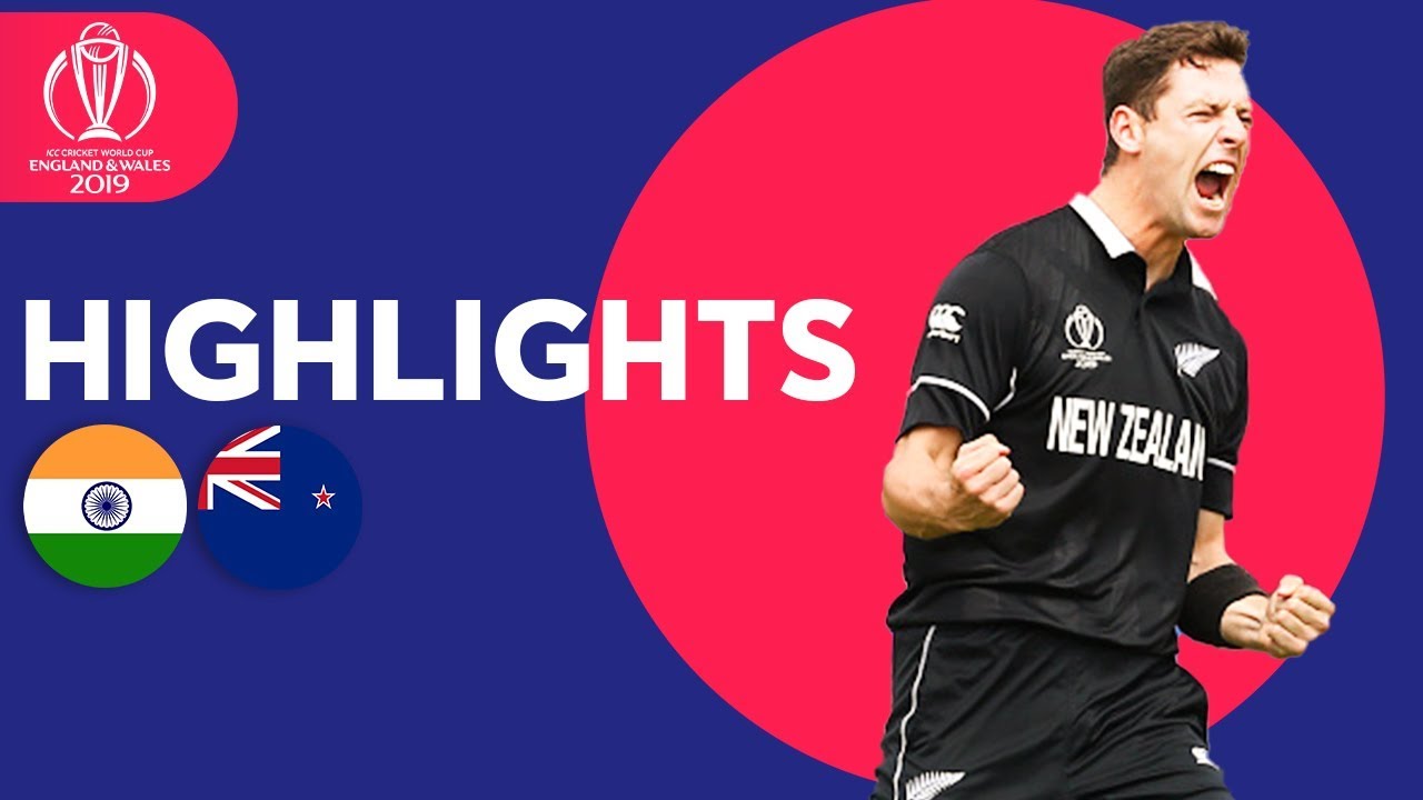India Stunned By Boult & Henry | India vs New Zealand - Highlights | ICC Cricket World Cup 2019