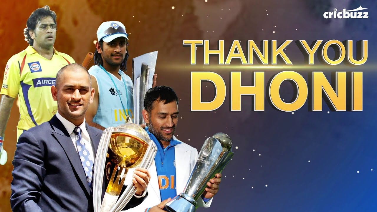 MS Dhoni announces international retirement - An ode to Captain Cool backdrop
