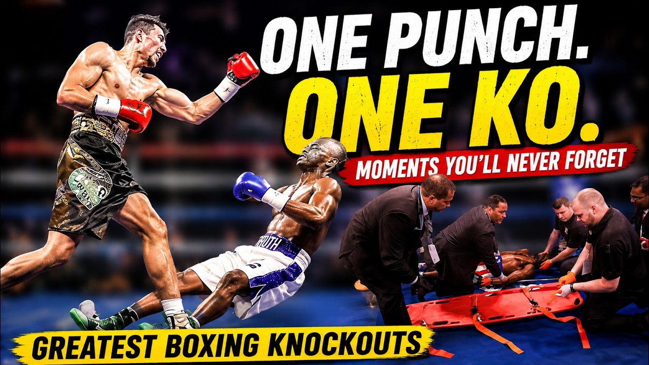 One Punch. One KO. Moments You’ll Never Forget | Greatest Boxing Knockouts