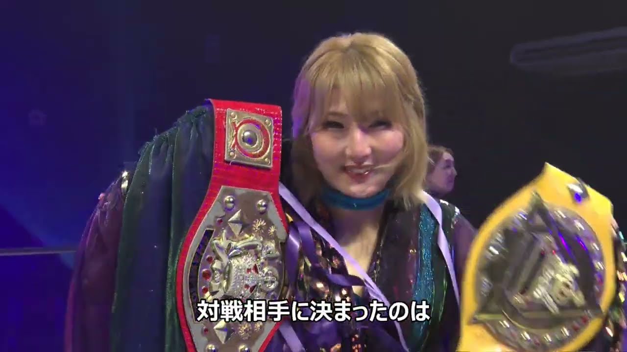 HERO50ブランキー真帆&真琴vsしらすキッド&ワイルド・ベアー煽りVTR