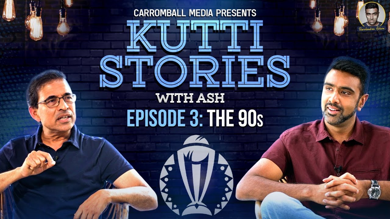The 90s | E3 | Kutti Stories with Ash | Sachin Tendulkar was the new hope | R Ashwin | Harsha Bhogle background