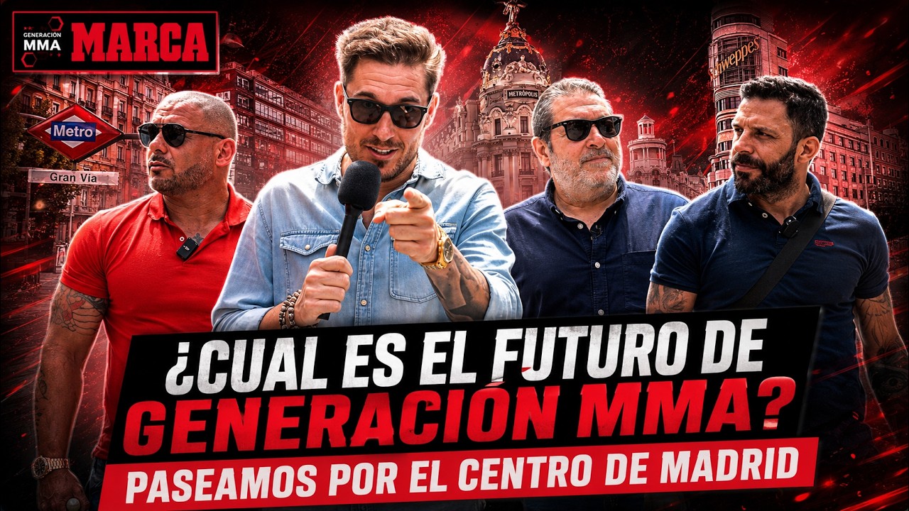 ¡GENERACIÓN MMA SALE a la CALLE! Cesar Alonso, Gonzalo Campos, Humber Garcia y Jorge Lera hablan UFC backdrop