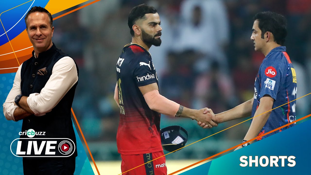 Kohli showing his aggression is fine, coaches shouldn't get involved: Vaughan background