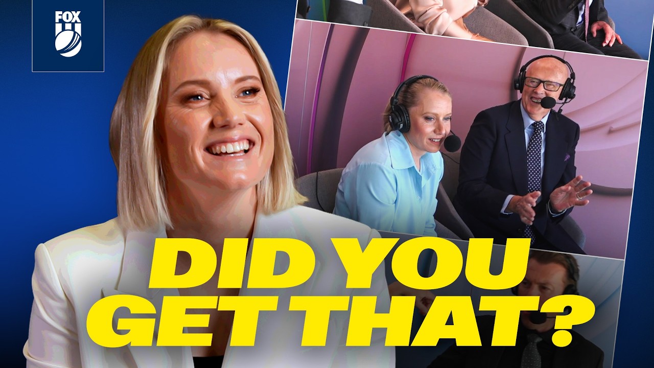 🤣 Alyssa Healy reacts to VIRAL clip 🤣 Talks retirement and the FOX commentary box | Fox Cricket