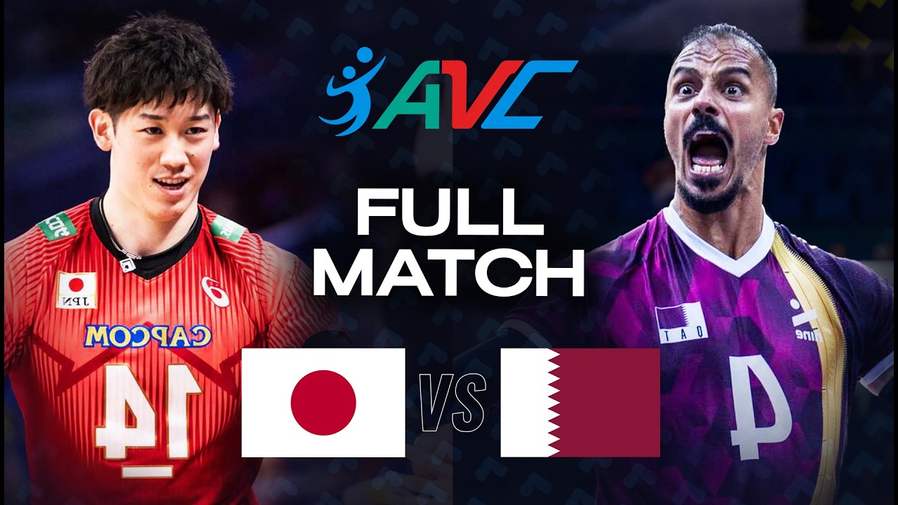 Japan ๐ฏ๐ต vs. Qatar ๐ถ๐ฆ - Semi Final | AVC Men's Volleyball Continental Championship 2023 - Full Match background