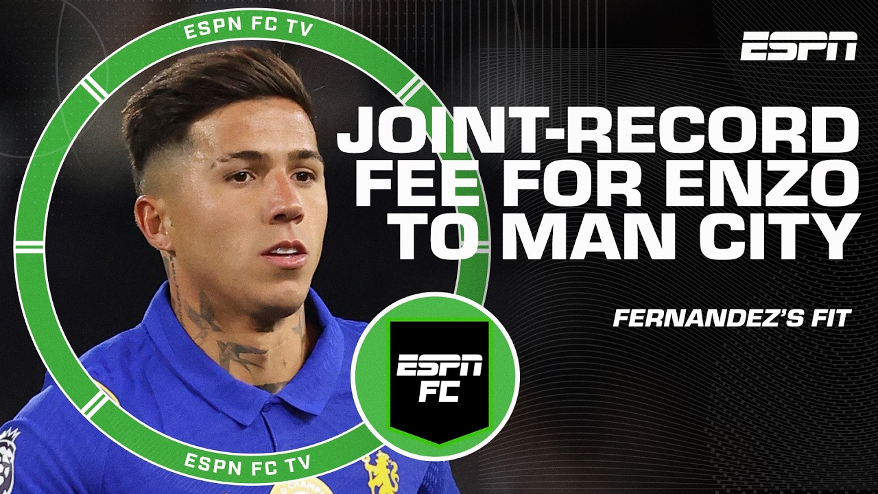 Does the signing of Enzo Fernandez bring Man City closer to Arsenal in the EPL title race? | ESPN FC