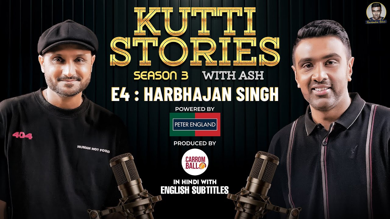"Do you think I'm jealous of you?" - Harbhajan Singh Unfiltered | Kutti Stories with Ash | S3E4 background