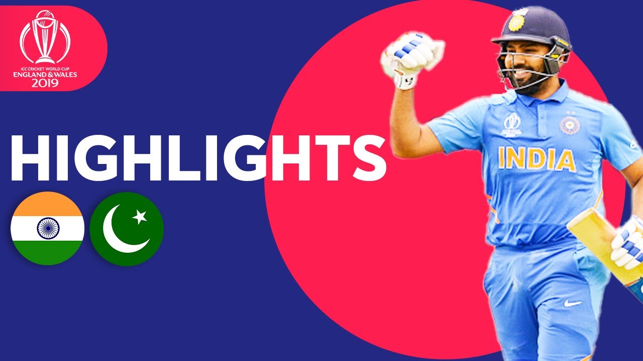 Rohit Sharma Hits 140! | India v Pakistan - Match Highlights | ICC Cricket World Cup 2019 background