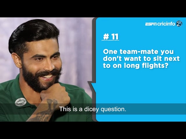 25 Questions With Ravindra Jadeja | 'I'd Like To Be Able to Read People's Thoughts' background