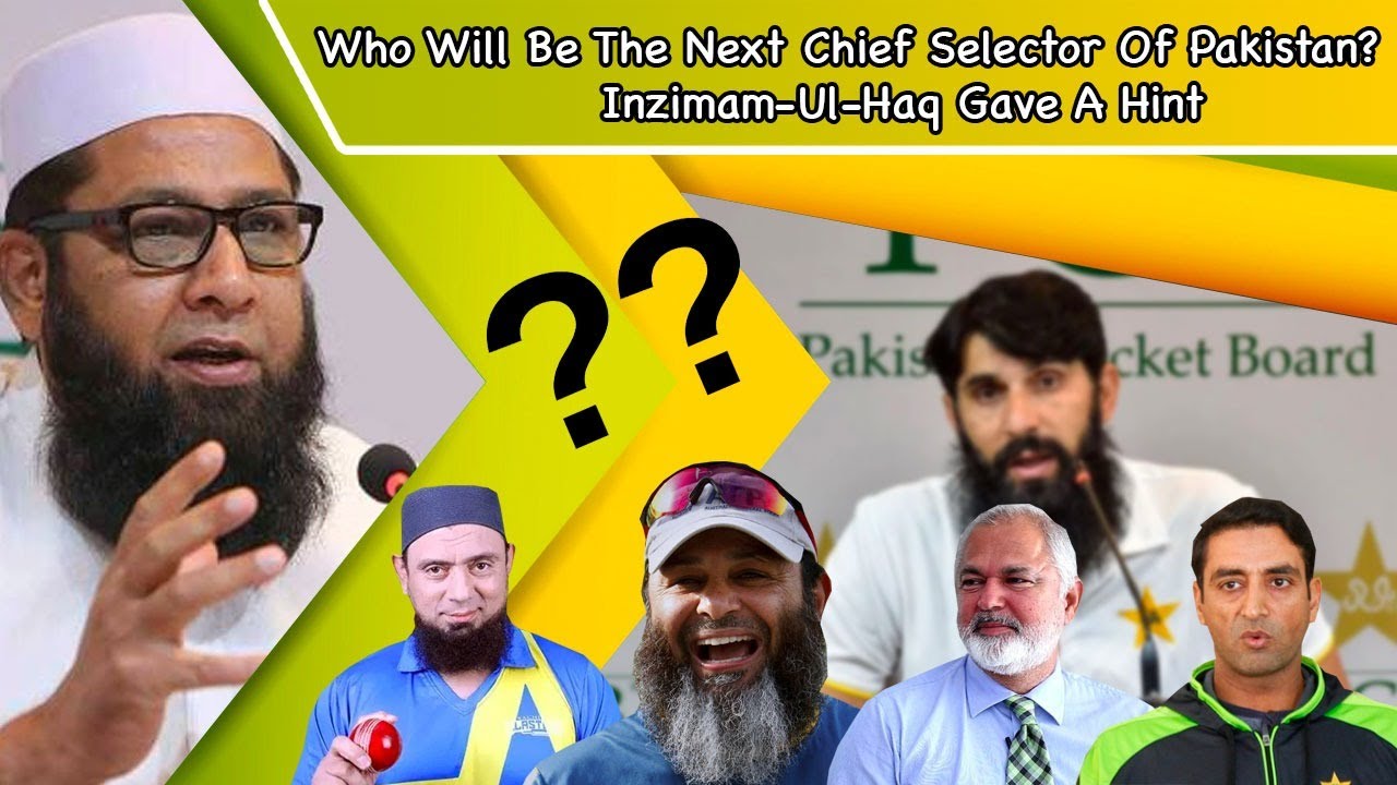 Who Will Be The Next Chief Selector Of Pakistan? Inzimam-Ul-Haq Gave A Hint background