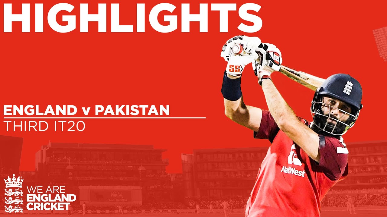 England v Pakistan 3rd IT20 | Final Ball Thriller as Ali & Hafeez Star | Vitality IT20 2020 background