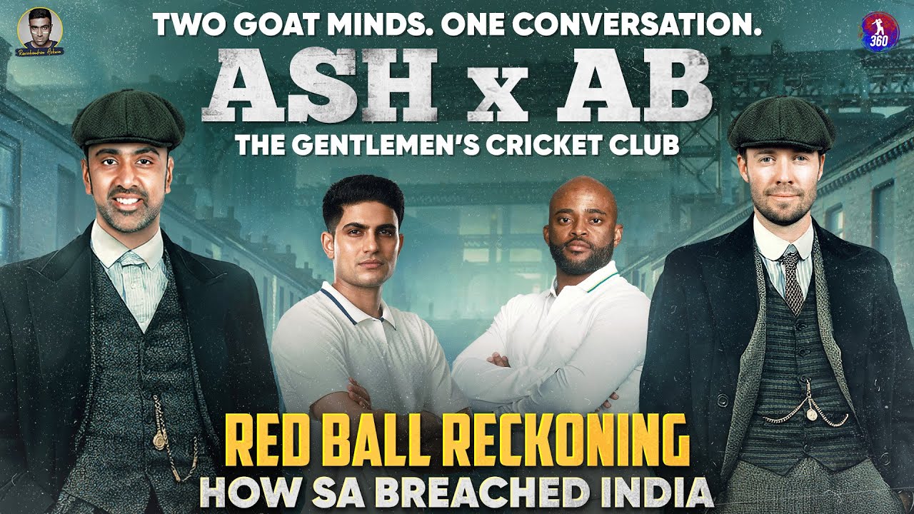 Red Ball Reckoning: How SA breached India | The Gentlemen's Cricket Club | Ashwin X AB | Ep 1 background