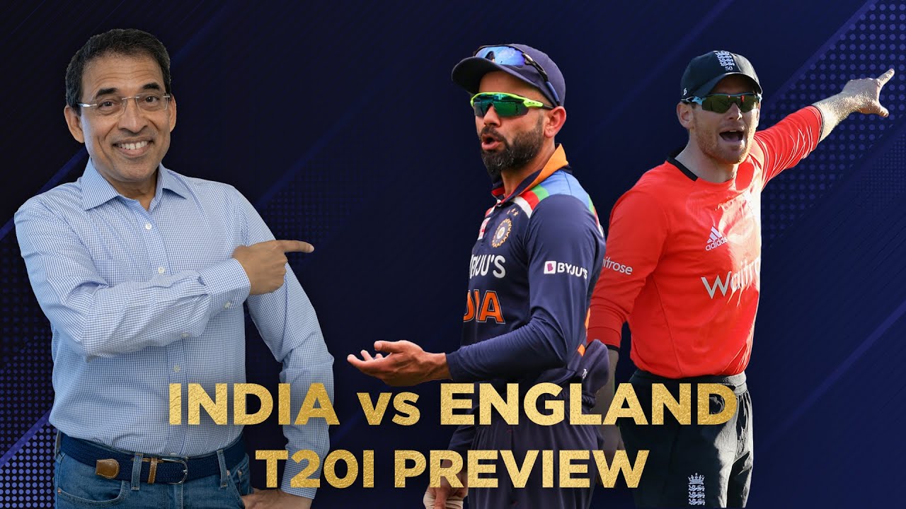 India v England: T20I Series Preview ft. Harsha Bhogle background
