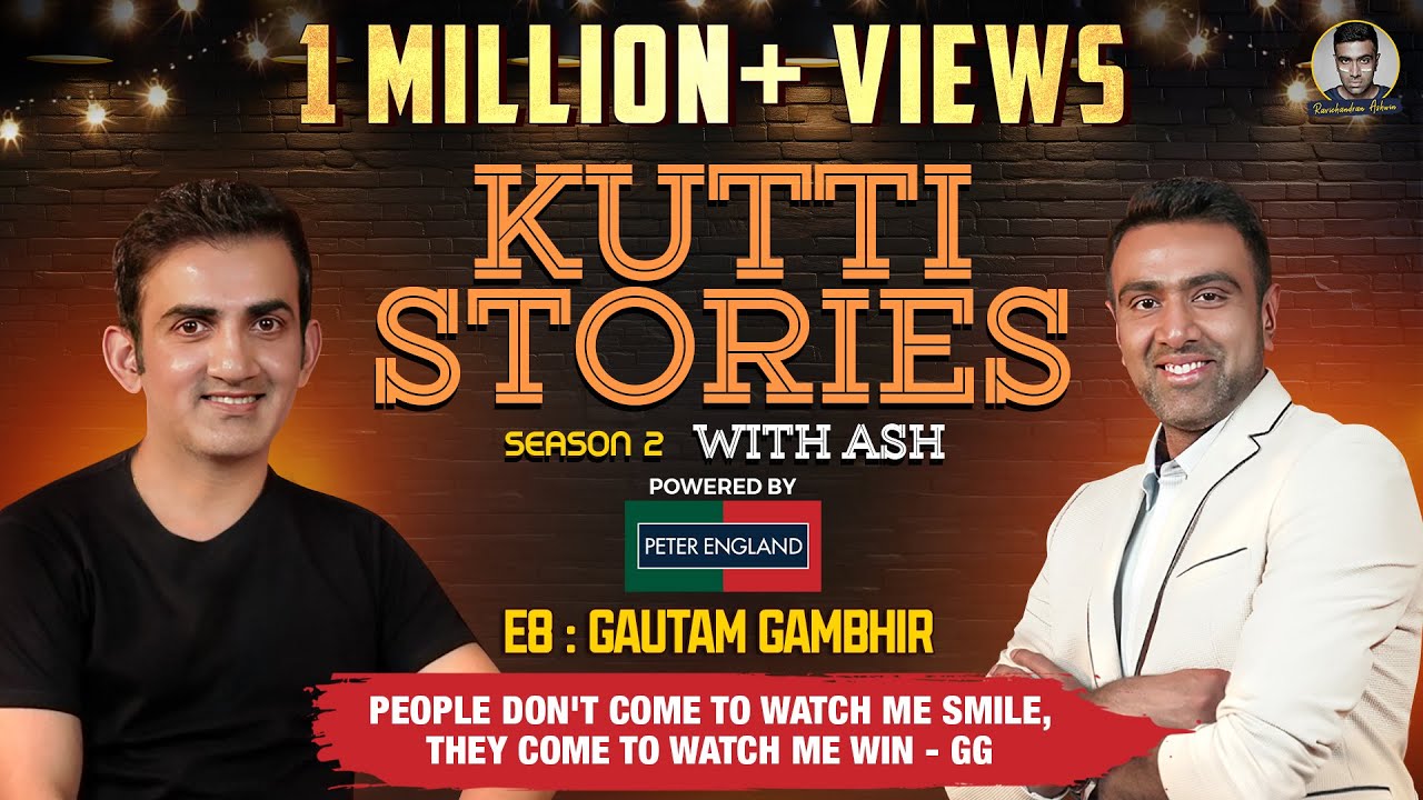 No Holds Barred ft. Gautam Gambhir | Kutti Stories with Ash | R Ashwin
