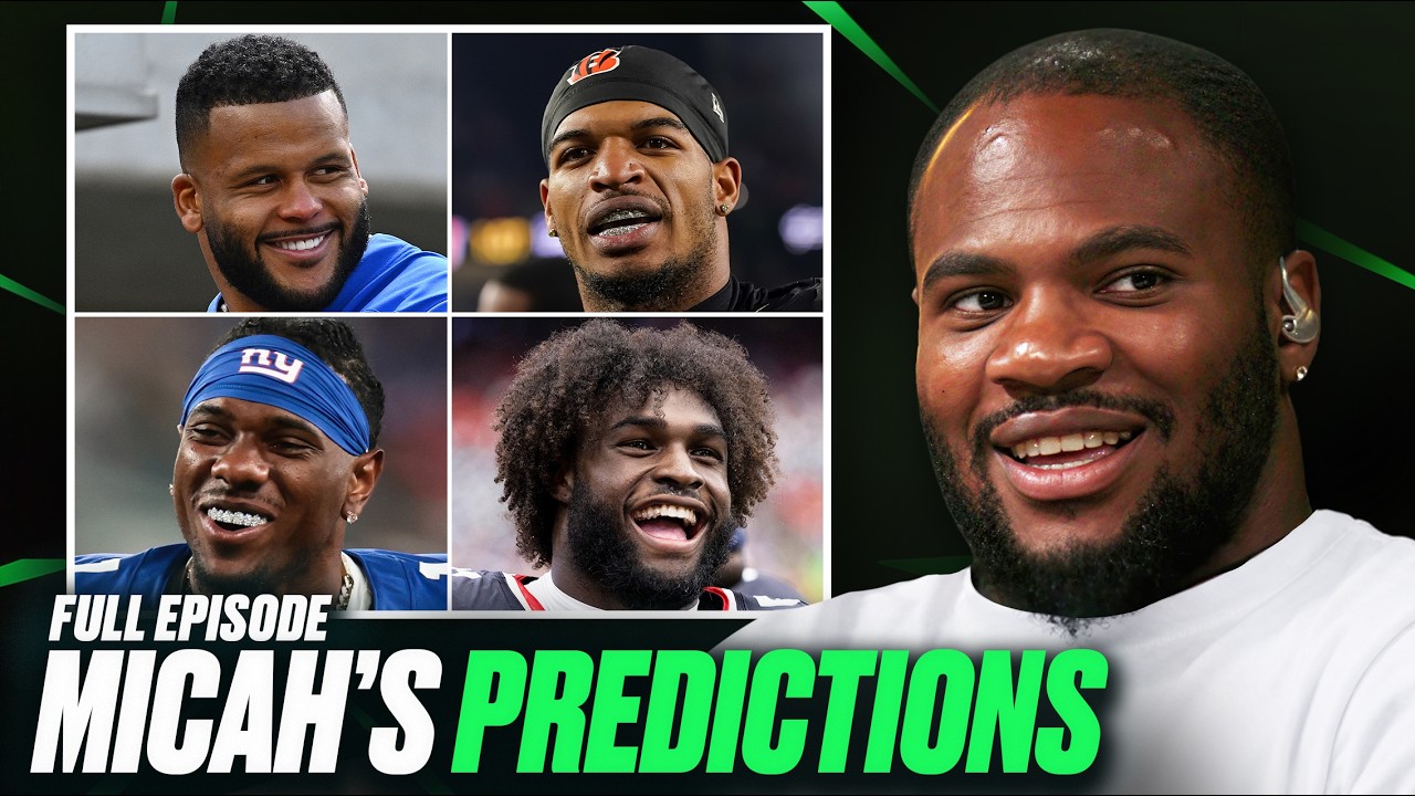 Micah Parsons' Bold NFL Predictions | Surprise Stat Leaders, Jordan Love for MVP & More