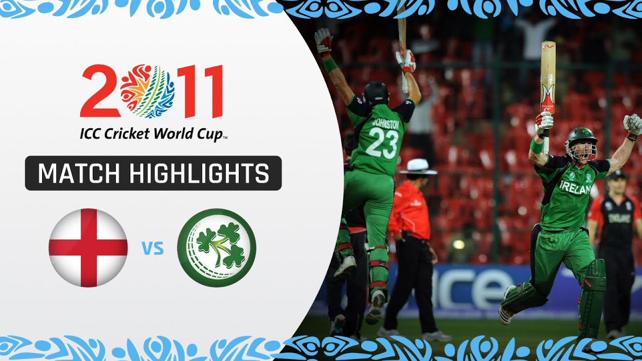 Kevin O’Brien's record century against England in famous World Cup win | #CWC11Rewind