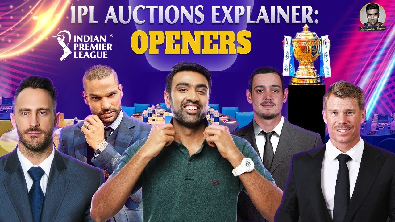 "The costliest opener of the auctions will be......." | IPL Auctions Explainer | Openers background
