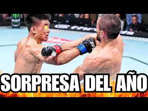 💥UNA LOCURA... Song Yadong FINALIZA a Umar Nurmagomedov🔥! | UFC SHANGHAI recap background