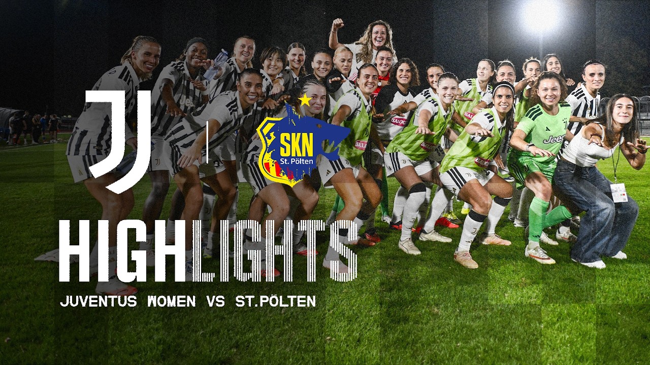LEAGUE PHASE SECURED! โญ | Juventus Women-St. Pรถlten Highlights | UWCL Playoff