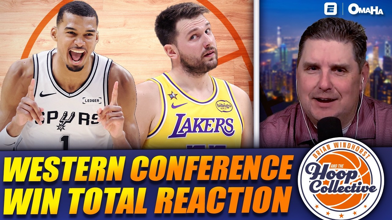 NBA Western Conference Win Total REACTION - Most Shocking Over/Unders For 2026-27